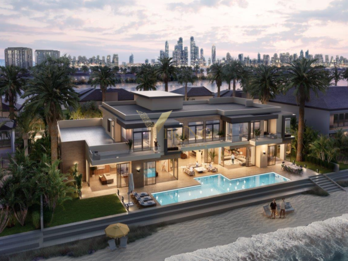 Elegante villa con 5 camere da letto a Palm Jumeirah Beachfront Villas - Palm Jumeirah