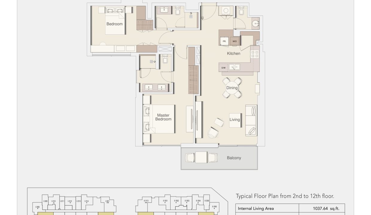 Wilton-Park-Residences-План этажа-en-11