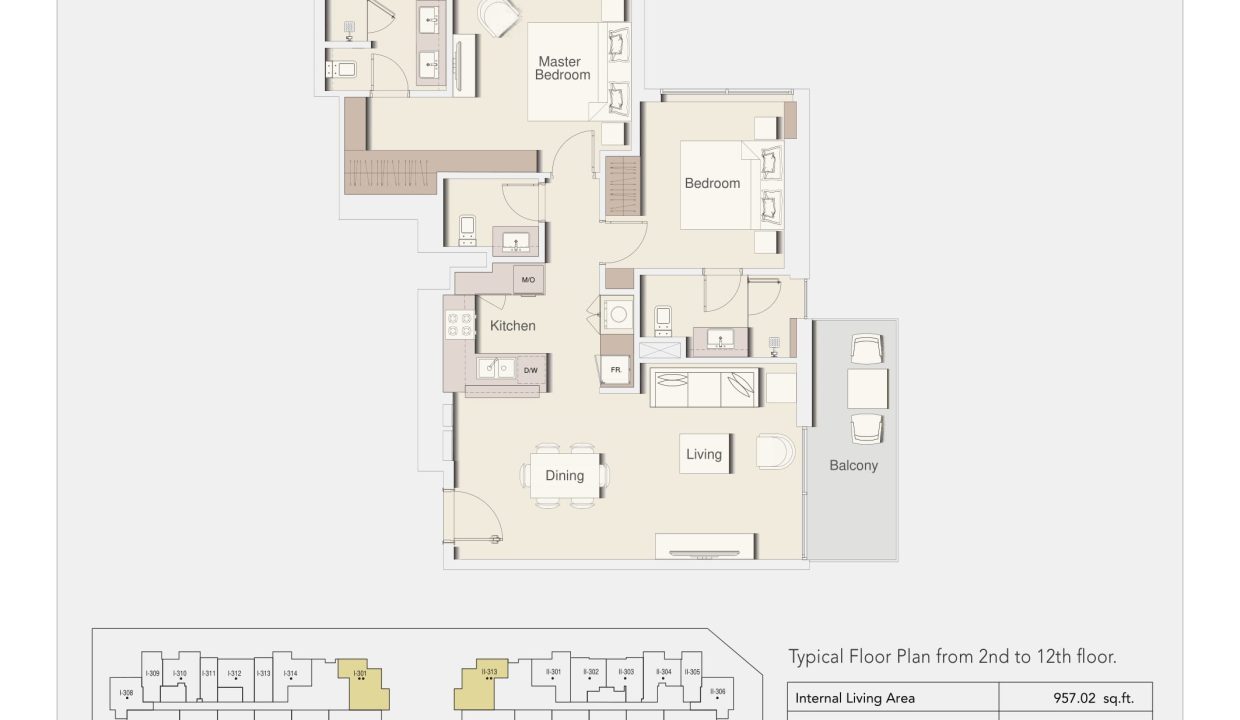 Wilton-Park-Residences-План этажа-en-12